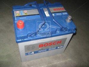 Акумулятор 60ah-12v BOSCH (S4025) (232x173x225),L, EN540 азія