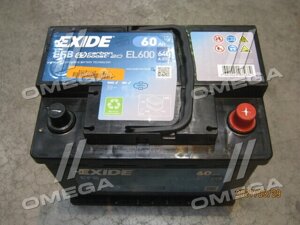 Акумулятор 60Ah-12v Exide EFB (242х175х190), R, EN640