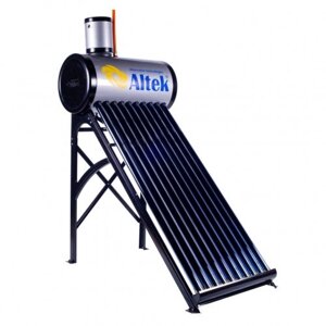Геліоколектор ALTEK SD-T2L-10 безнапірний термосифонний сонячний колектор на 10 трубок 100 л гарячої води