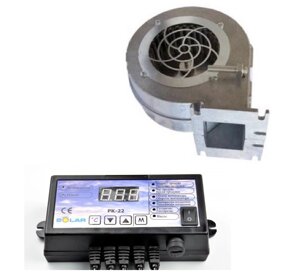 Комплект автоматика Nowosolar РК-22 і вентилятор NWS-100