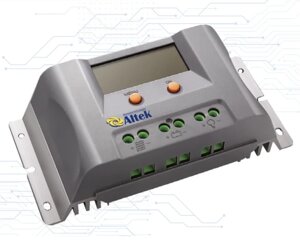 Контролер заряду ALTEK P-20А/24V-USB/LCD с дисплеем и USB солнечное зарядное устройство