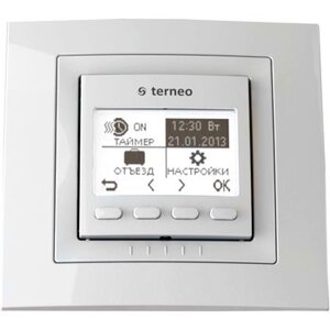 Кімнатний тижневий настінний програмований терморегулятор terneo pro*16А