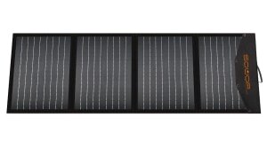 Сонячна батарея для кемпінгу 220Вт IQ ENERGY BOX PV-220 монокристалічна портативна розкладна панель