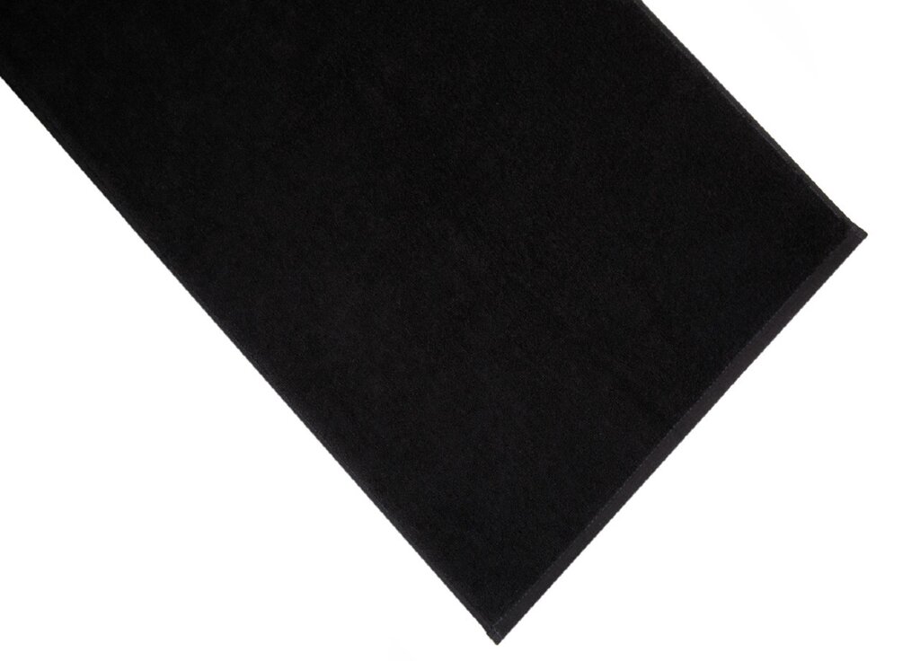 Махровий рушник для рук та обличчя 30х50 см Чорний Узбекистан від компанії IDEAL TEXTILE: махрові рушники, халати, постільна білизна - фото 1