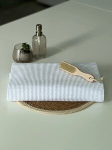 Вафельний рушник 100х150 см 100% бавовна 220 г/м2 білий
