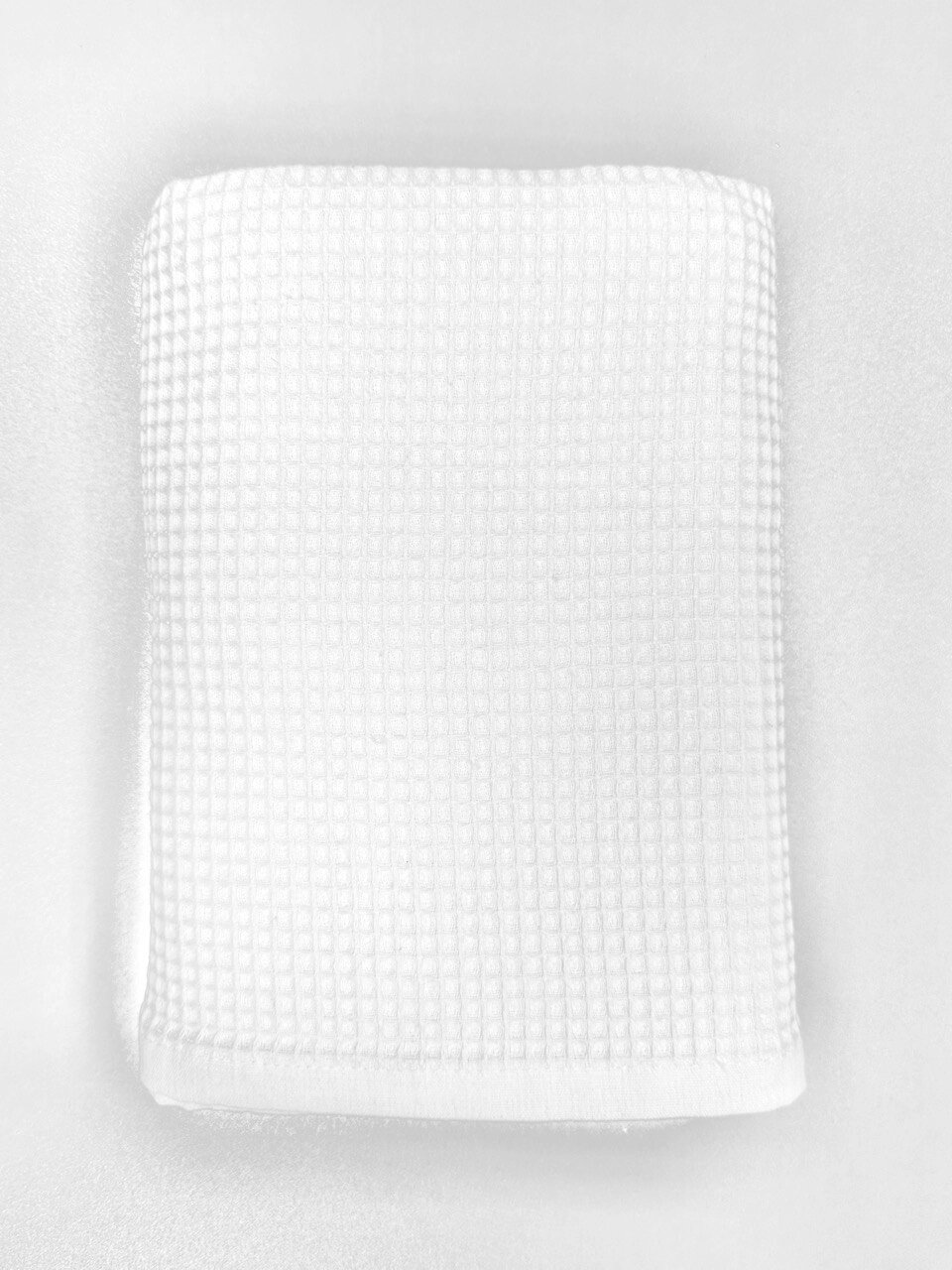 Вафельний рушник 40х60 см білий 100% бавовна 220 г/м2 від компанії IDEAL TEXTILE: махрові рушники, халати, постільна білизна - фото 1