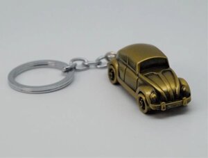 Брелок для ключів "Фольксваген Жук"колір — бронзовий) арт. 03635