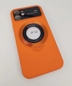 Чохол на iPhone 12 (жовтогарячий) арт. 04120