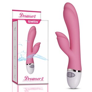 Hi-tech вібратор LoveToy Dreamer II Rechargeable Vibrator Рожевий - CherryLove