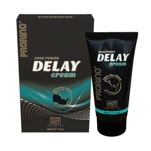 Крем прологантор для чоловіків Hot Prorino Delay Cream 50 мл - CherryLove