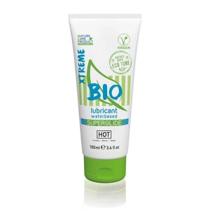 Лубрикант на водній основі Hot Bio lubricant Superglide Xtreme, 100 мл - CherryLove