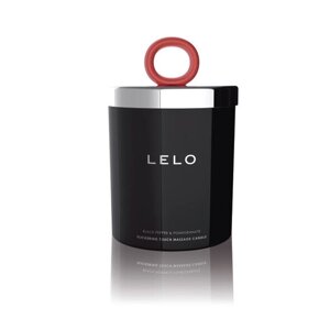Масажна свічка LELO Massage Candle Black Pepper Pomegranate, соєвий віск, 36 годин горіння - CherryLove