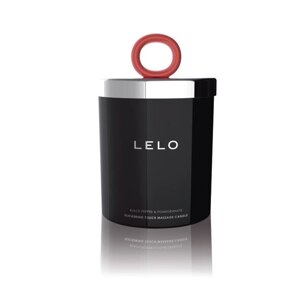 Масажна свічка LELO Massage Candle Black Pepper & Pomegranate, соєвий віск, 36 годин горіння - CherryLove