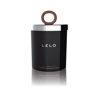Масажна свічка LELO Massage Candle Vanilla Creme de Cacao, соєвий віск, 36 годин горіння - CherryLove