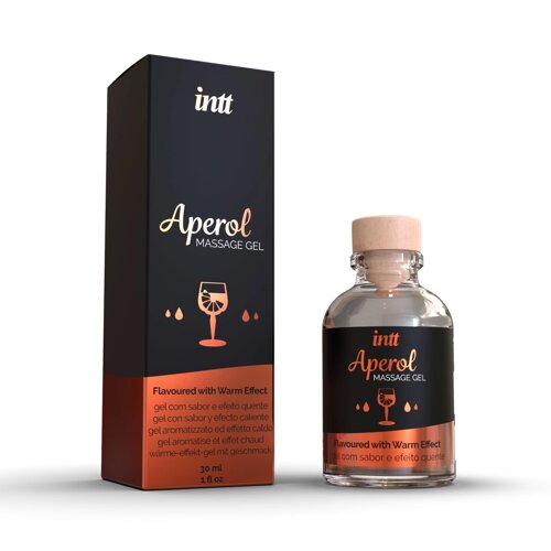 Масажний гель для інтимних зон Intt Aperol (30 мл), що розігріває - CherryLove