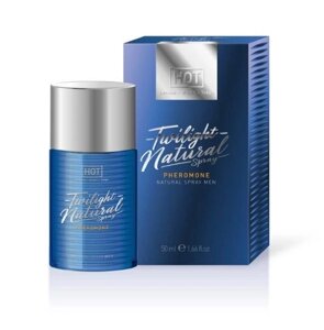 Спрей з феромонами чоловічий без запаху HOT Twilight Pheromone Natural Spray men 50 мл - CherryLove