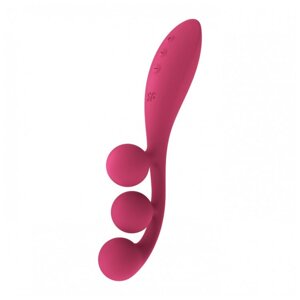 Універсальний вібратор Satisfyer Tri Ball 1, 3 мотори, гнеться - CherryLove