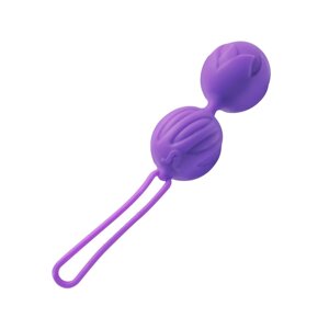 Вагінальні кульки Adrien Lastic Geisha Lastic Balls Mini Фіолетові S - CherryLove