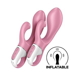 Вібратор-кролик надувний Satisfyer Air Pump Bunny 2 - CherryLove