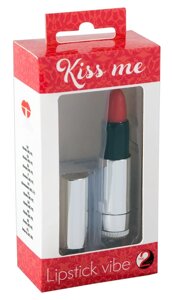 Вібратор You2Toys Kiss Me Lipstick Сріблястий - CherryLove