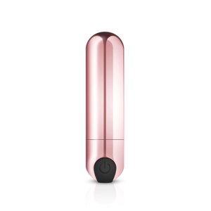 Віброкулька Rosy Gold - Nouveau Bullet Vibrator, що перезаряджається - CherryLove