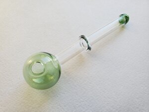 Скляна трубка Oil Pipe з боросилікатного скла " Кільце "
