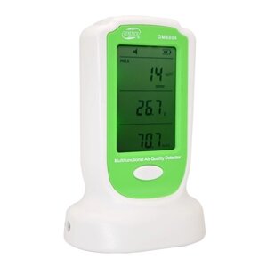 Аналізатор повітря (PM2,5; PM10, HCHO, 0-50 °C) benetech GM8804