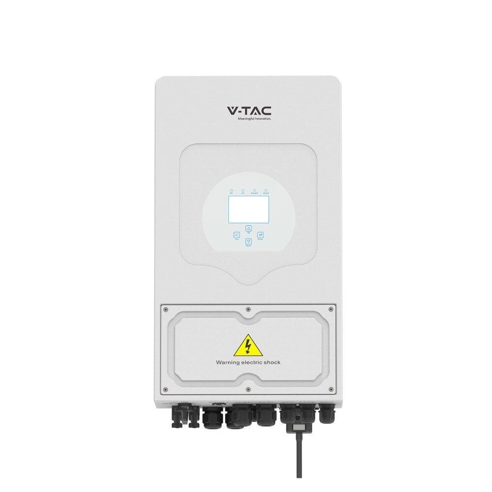 Гібридний інвертор V-TAC 5KW SUN-5K-SG04LP3-EU від компанії STOmag - фото 1