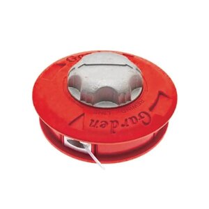 Котушка для тримера/мотокоси GARDEN, різьблення М10х1,25, діаметр волосіні макс. 3.0 мм, метал. кнопка INTERTOOL DT-2276