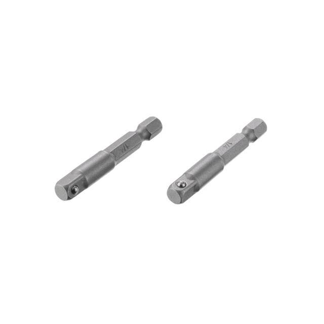 Перехідник з Hex 1/4" на квадрат 1/4 "під шуруповерт, CR-V, уп. 2шт INTERTOOL VT-0234 від компанії STOmag - фото 1