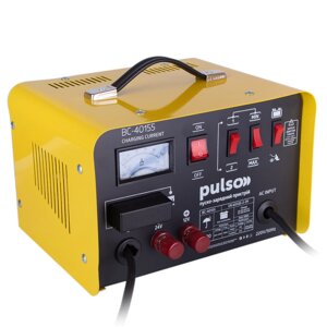 Пуско-зарядний пристрій 12&24V/45A/Start-100A/20-300AHR/стріл. індик. PULSO BC-40155