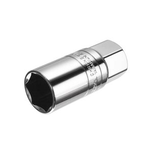 Головка свічкова 1/2", 21x65 мм, Cr-V INTERTOOL ET-0007