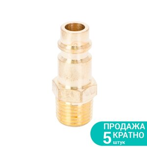 Штуцер з зовнішнім різьбовим з'єднанням MT 1/4" ( латунь ) SIGMA (7022511)