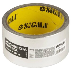 Стрічка алюмінієва 50мм10м SIGMA (8429531)