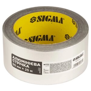 Стрічка алюмінієва 50мм25м SIGMA (8429561)