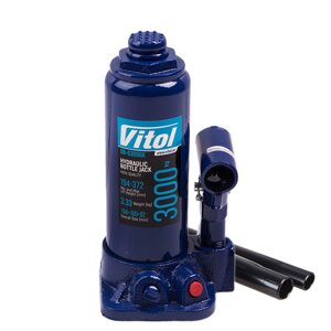 Домкрат гідравлічний 3 т Vitol DB-03006/T90304