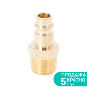 Штуцер з зовнішнім різьбовим з'єднанням MT 3/8" ( латунь ) SIGMA (7022521)