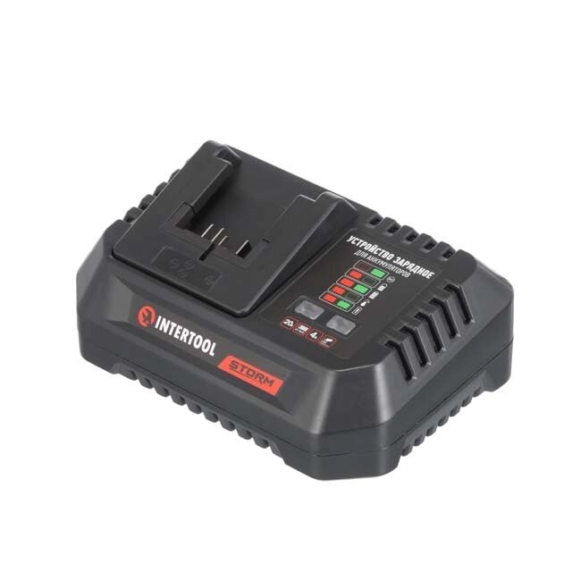 Пристрій зарядний для акумуляторів Li-ion 20 В, струм заряду 4.0 А INTERTOOL WT-0345 від компанії STOmag - фото 1