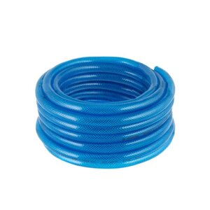 Шланг для води, тришаровий, синій, 1/2"10 м, армований, PVC INTERTOOL GE-4051