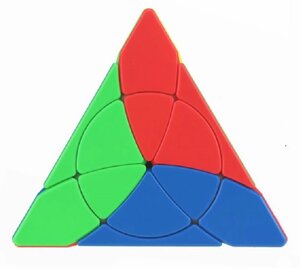 Головоломка кубик рубіка пірамідка YJ Petal Pyraminx stickerless