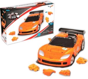 Іграшка 3D пазли машинка Corvette C6R Eureka