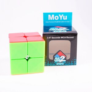 Кубик рубіка 2х2 без магнітів Meilong MoYu