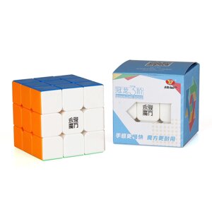 Кубік рубіка 3х3 YJ Guanlong V3 3x3 без наклейок