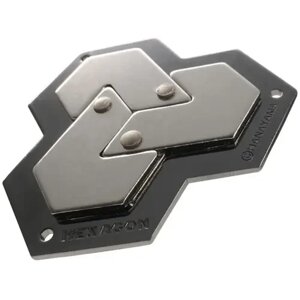 Литі металеві головоломки Cast Puzzle Шестикутник Huzzle Hexagon 4 рівень
