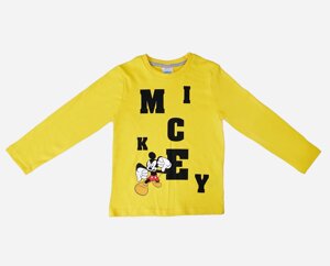 Лонгслив Mickey Mouse Disney 110 см (5 лет) MC18357 Желтый 8691109929198