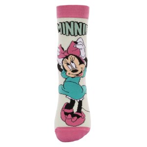 Носки Minnie Mouse Disney 31-34 (8-10 лет) MN19004-3 Розово-бирюзовый 2891144166640
