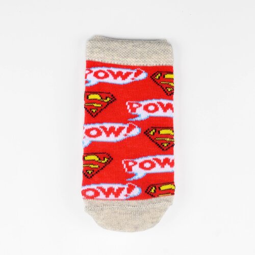 Шкарпетки Супермен 18-19р (3-9 міс) Cimpa SM17046-1 Сіро-червоний 8691109845504
