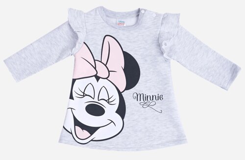 Платье Minni Mouse Disney 86-92 см (18-24 мес) MN18374 Серый 8691109924773