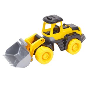 Трактор ТехноК із інерційним механізмом Чорно-жовтий 4823037606887