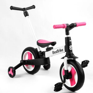 Велосипед-трансформер Best Trike 10" Біло-рожевий 6989228360049